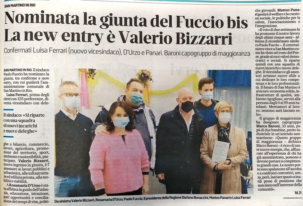 insediamento giunta comunale